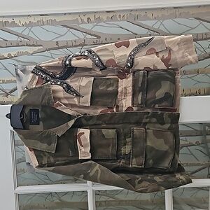 All Saints Finch Camou jacket